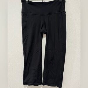Lululemon black crappi leggings size 8
